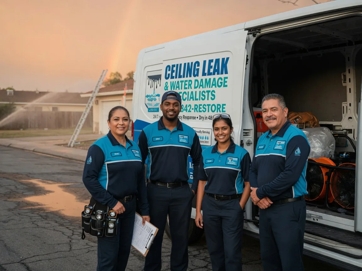 Ceiling Leak Cleanup company in Holcomb, MO